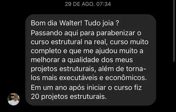 Ele já trabalhava com projetos e duplicou a quantidade após o ENR