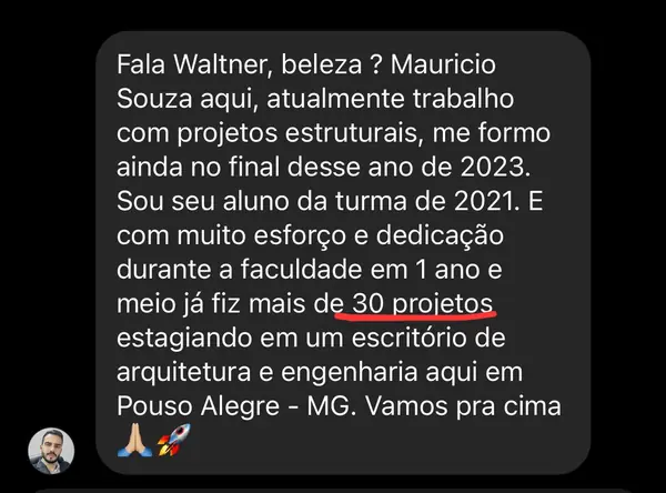 Estudante de engenharia faz mais de 30 projetos ainda na faculdade